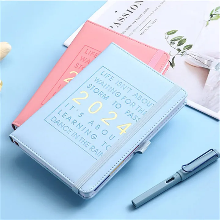 2024%20Notebook%20Agenda%20A5%20Portable%20Diary%20Journal%20for%20Office%20School%20Work%20Personal%20Creativity%20Student%20-%20Image%203