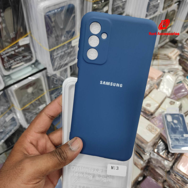 Silicone%20Case%20For%20Samsung%20Galaxy%20M13%20-%20Luxury%20Soft%20Premium%20Shockproof%20Camera%20Bumper%20Protective%20Trendy%20Stylish%20Silicon%20Back%20Cover%20Case%20-%20Image%202