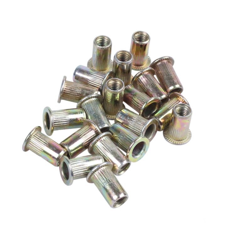 20pcs%20Flat%20Head%20Metric%20Steel%20M5%20Blind%20Insert%20Rivet%20Nut%20-%20Image%202