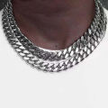 316 Stainless Steel Chain 3mm To 9mm Steel Cuban Men's Chain Stainless Steel Man Necklace Waterproof Jewelry Wholesale.