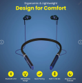 BT-127  Neckband Bluetooth Headset BT5.4 Sports Headset, Magnetic Metal Magnet Vibration- Bluetooth neckband - best neckband. 