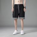 Basketball Shorts Men's Sports Loose Summer Fashion Brand Boys Quick-Drying Student Men's Ice Running Sports Fifth Pants. 