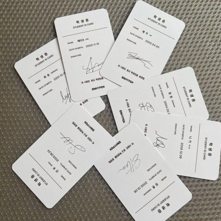 %E3%80%90User-friendly%E3%80%91%207Pcs/Set%20Kpop%20ENHYPEN%20Photocards%202021%20Student%20ID%20Card%20Photocard%20Classical%20Lomo%20Cards%20For%20Fans%20Gift%20Collection%20-%20Image%207