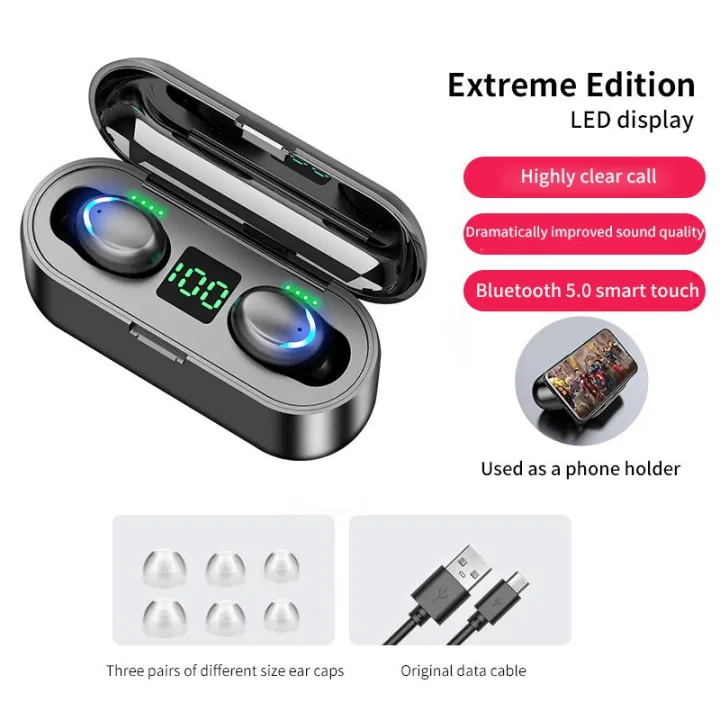 TWS%20F9%20Wireless%20Earbuds%20Finger%20Touch%20Control%20Bluetooth%205.0%20Earphone%20Noise%20Cancellation%20Music%20Headset%20with%20LED%20Display%20Lights%20Sport%20Headphones%20Built%20Mic%20-%20Image%204