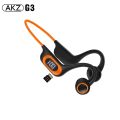 Bone Conduction Headphone Wireless Bluetooth 5.3 Earphone Outdoor Sport Earbud Headset with Mic for Android Ios Support SD Card. 