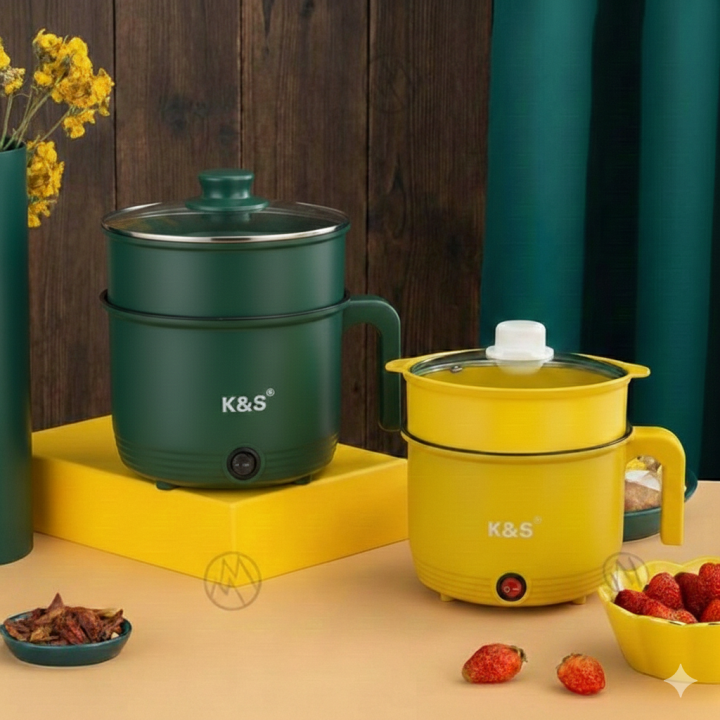 Electric Panci Non-stick Mini Rice Cooker 1.8L