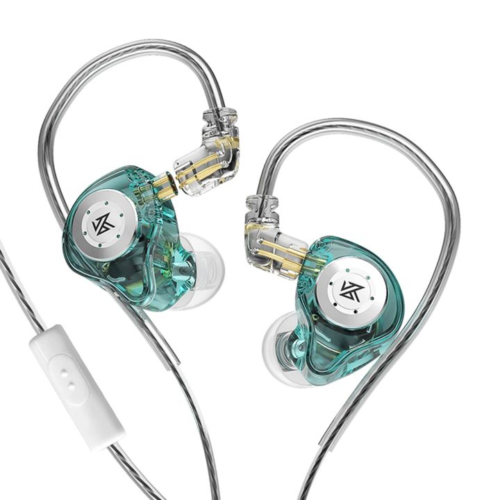 KZ EDX Pro in-Ear Stage Monitor Headphone Dual Magnetic Dynamic Earphone Shock Earbuds w/ 0.75mm Detachable Cable Wired Headset