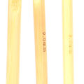 12pcs Crochet Hooks Bamboo Smooth Handcrafted Knitting Needles for Crocheting Shawl. 