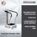 Crazy Fitness Massager - Silver. 