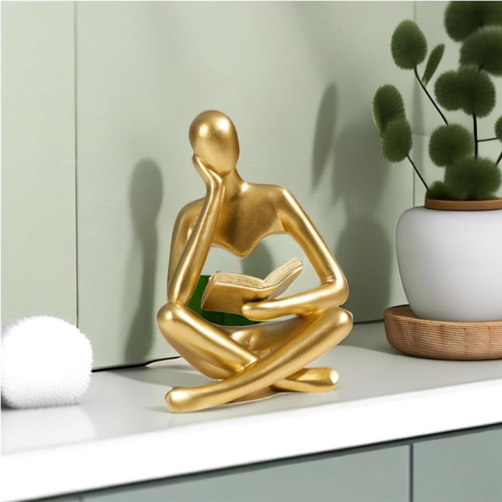 Thinkers%20Sculptures,Gold%20Thinkers%20Resin%20Statue%20Reading%20Ornament,Thinkers%20Sculpture%20Decoration,%20Modern%20Book%20Decor%20Easy%20to%20Use%20B%20-%20Image%205