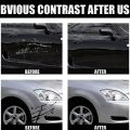 Car Paint (Black) Repair Pen Brush Car Clear Scratch Remover Touch Up Pen Brush Tool. 