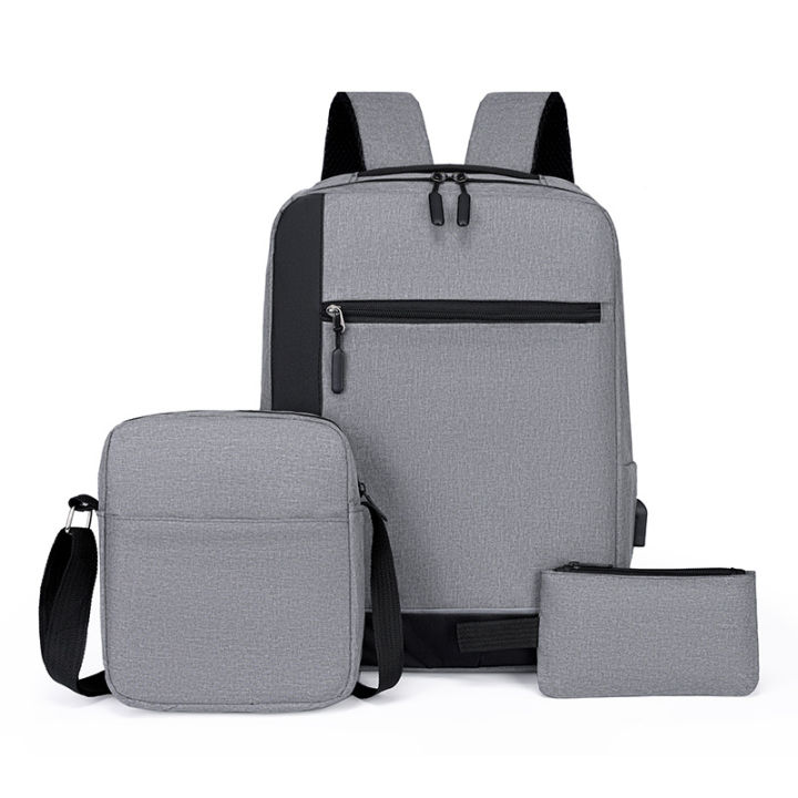 Cross-border laptop bag backpack casual business men's simple meeting corporate gift logo