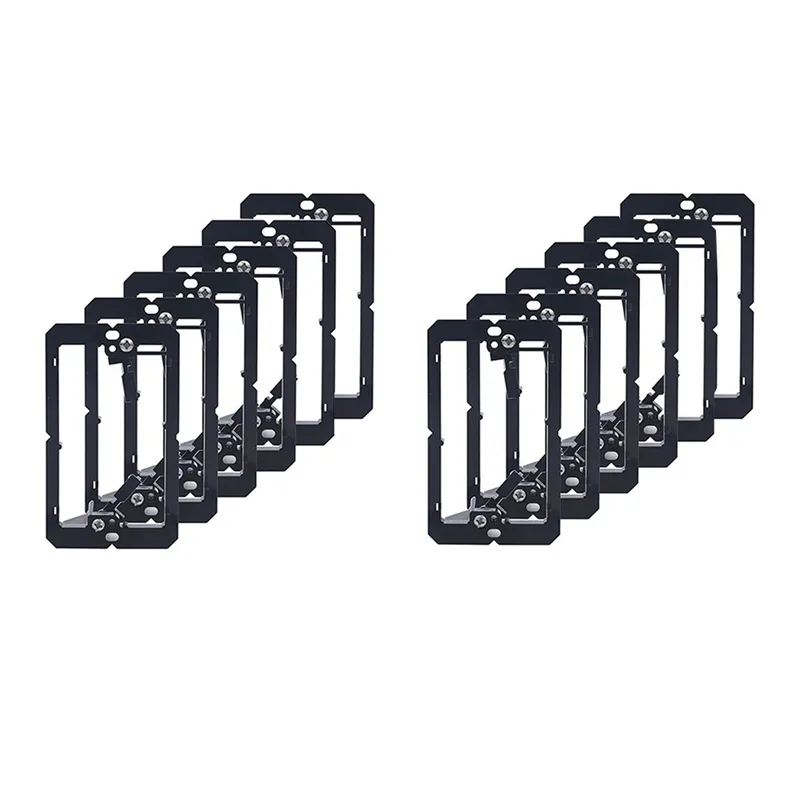 Single Gang Plastic Front Bracket Box, For Wood And Steel Studs - View #8