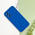 For vivo iQOO 9 Back Mobile Phone Case Simple Luxury Colorful Liquid Silicone Protect Lens Shockproof Full Soft Cover.
