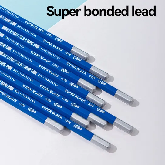 Deli%20i-Select%20Pencil%20EC059%20HB-10%20Pcs%20with%20Sharpner%20and%20eraser%20-%20Image%202