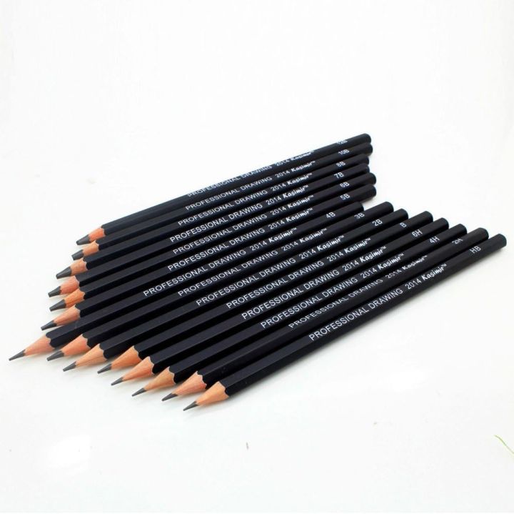 Kashimir%20Drawing%20Pencils%2014pcs/set%2012B,%2010B,%208B,%207B,%206B,%205B,%204B,%203B,%202B,%20B,%20HB,%202H,%204H,%206H%20Graphite%20Sketching%20Pencils%20Professional%20Sketch%20Pencils%20Set%20for%20Drawing%20-%20Image%206