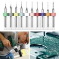 Punch Tool Carbide Engraving Bit PCB Twist Drill Mini CNC Drilling Bit PCB Drill Bits CNC Milling Cutter Corn Engraving Drill. 