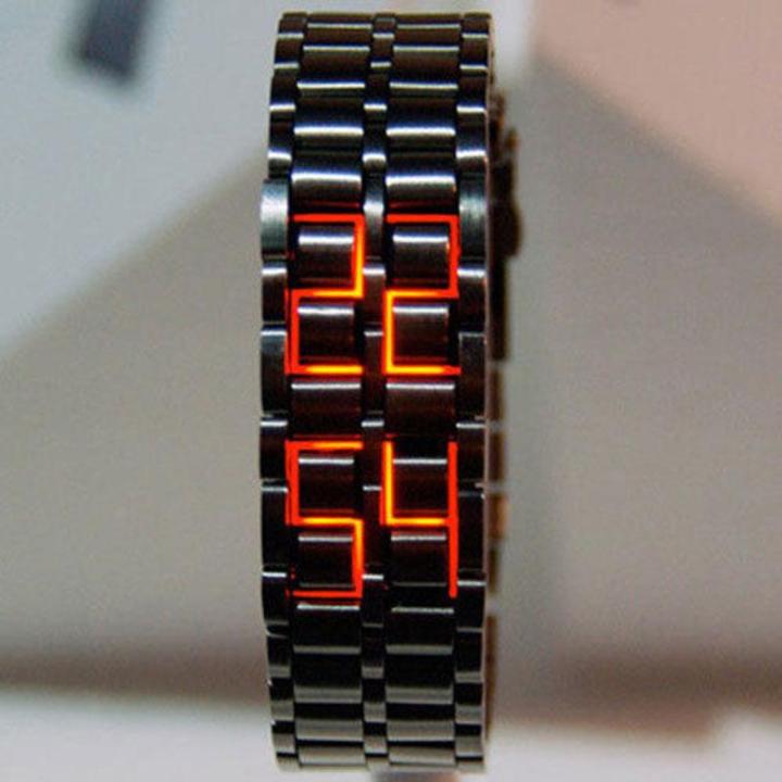 (New) (new) led lava watches mens binary plastic bracelet watch LED digital watches for men women Reloj Mujer womenwristwatch