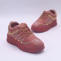 New Stylish Casual Sneakers For Girls & Women Blush Pink. 