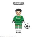 G0163 Benzema Neymar Haaland Mbappe Ronaldo Messi World Football Player Building Block Figure Toy 8pcs/set.