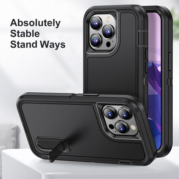 3%20In%201%20Full%20Cover%20Shockproof%20Phone%20Case%20With%20Stand%20For%20iPhone%2015%20Pro%20Thick%20Hard%20Phone%20Casing%20Contrasting%20Colors%20Fashion%20Phone%20Cover%20Shell%20-%20Image%206