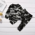 2021 Toddler Newborn Baby Boy  Clothes Set T-shirt Long Pants Camouflage Costumes Little OEM boy clothing Winter baby clothing. 