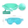 New Gel Eye Mask Reusable Beads for Hot Cold Therapy Soothing Relaxing Beauty Gel Eye Mask Sleeping Ice Goggles. 