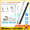 3 in1 Universal Capacitive Pen Multifunction Touch Screen Stylus Drawing Touch Screen Smart Pencil for Phone iPad Tablet iOS Android Windows Stylus Pens.