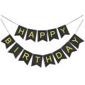 Happy birthday card banner. 