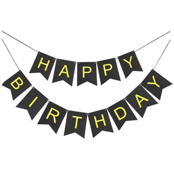 Happy birthday card banner