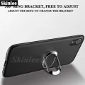 For infinix Smart 8 Plus Case Finger Metal Ring Kickstand Phone Case Car Holder Matte Soft Silicone Housing for infinix Smart8 Plus Phone Casing. 