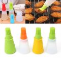 1 piece silicone barbecue brush bottle for cooking with honey oil..