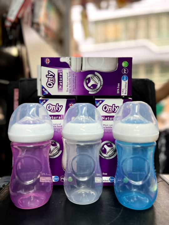 Baby PP Feeding bottle 260ml (Only Baby) -1pcs