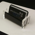 acrylic business card holder-1 * Business Card Holder-Black. 