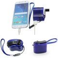 Universal USB Hand-Crank Charger/ Portable Manual Emergency Charger/ Travel Charger for Camping Hiking Survival Tool. 