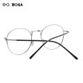 OQ BOGA 6 Styles Proof Radiation Anti UV Photochromic Metal Sunglasses Men Women Outdoor Decorate Anti Blue Light Oval Full Rim Computer Eyeglasses. 