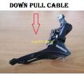 Down Pull Bicycle Front Derailleur Gear 6/7/8 TZ-30/ Shunan FD-TZ30 6/7 Speed MTB Mountain Bike Bicycle Front Derailleur. 