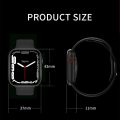 Timack® Smart Watch I10 Pro Max Metal Strap Sport Fitness Tracker Custom Dial Smartwatch Men Women Gift For Apple Phone For Android IOS.