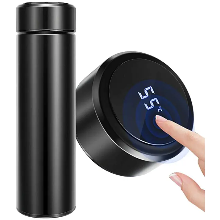 500 Ml Smart Thermos Flask with LED Temperature Display in Touch