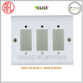 Click Three Hole Box. 