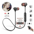Magnetic Sports Headsets Stereo Music Earbuds overfly Wireless Bluetooth Earphones for Mobile Phone(Packet Not Included)Bluetooth Headphones. 