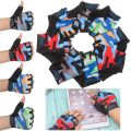 【In-Demand Item】 Outdoor Sports Child Kid Yoga Accessories Half Finger Mittens Bicycle Gloves Riding Hand Gloves.