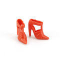 [Gifts for your Angel] Barbie Doll shoes Barbie Doll Accessories 10Pcs/Set Fashion Shoes Ornaments Shoes Accessories for Barbie Doll Best Gift Girl Toy (doll not included). 