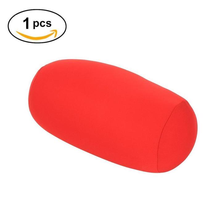 Micro%20Mini%20Microbead%20Back%20Cushion%20Roll%20Throw%20Pillow%20Travel%20Home%20Sleep%20Neck%20Support%20Comfortable%20-%20Image%202