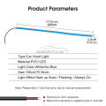 Geepact Car Hood Light Universal Car LED Strip Light Guide Lights Daytime Running Light Strip Car Waterproof Flexible Tube Decoration Lamp Atmosphere Light Car Exterior Decoration.