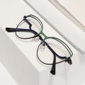 TENGJIAO Cat Eye Eyeglasses Women Computer Optical Spectacle Frame Anti-Blue Light Rays Transparent Glasses Female Clear Lens.