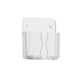 Wall Mounted Phone Holder Organizer Storage Box Remote Control Mounted Mobile Phone Plug Wall Stand. 