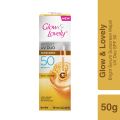 Glow & Lovely Bright Serum Sunscreen UV DUO SPF50 50g. 