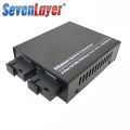 Computer Ethernet Connector Gigabit Fiber Optic Switch Media Converter Fiber SC Port-10/100/1000M. 
