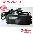 DC 3v To 24v 3a.  Universal Adjustable Ac Dc Power Adapter Voltage Regulated Adaptor. 